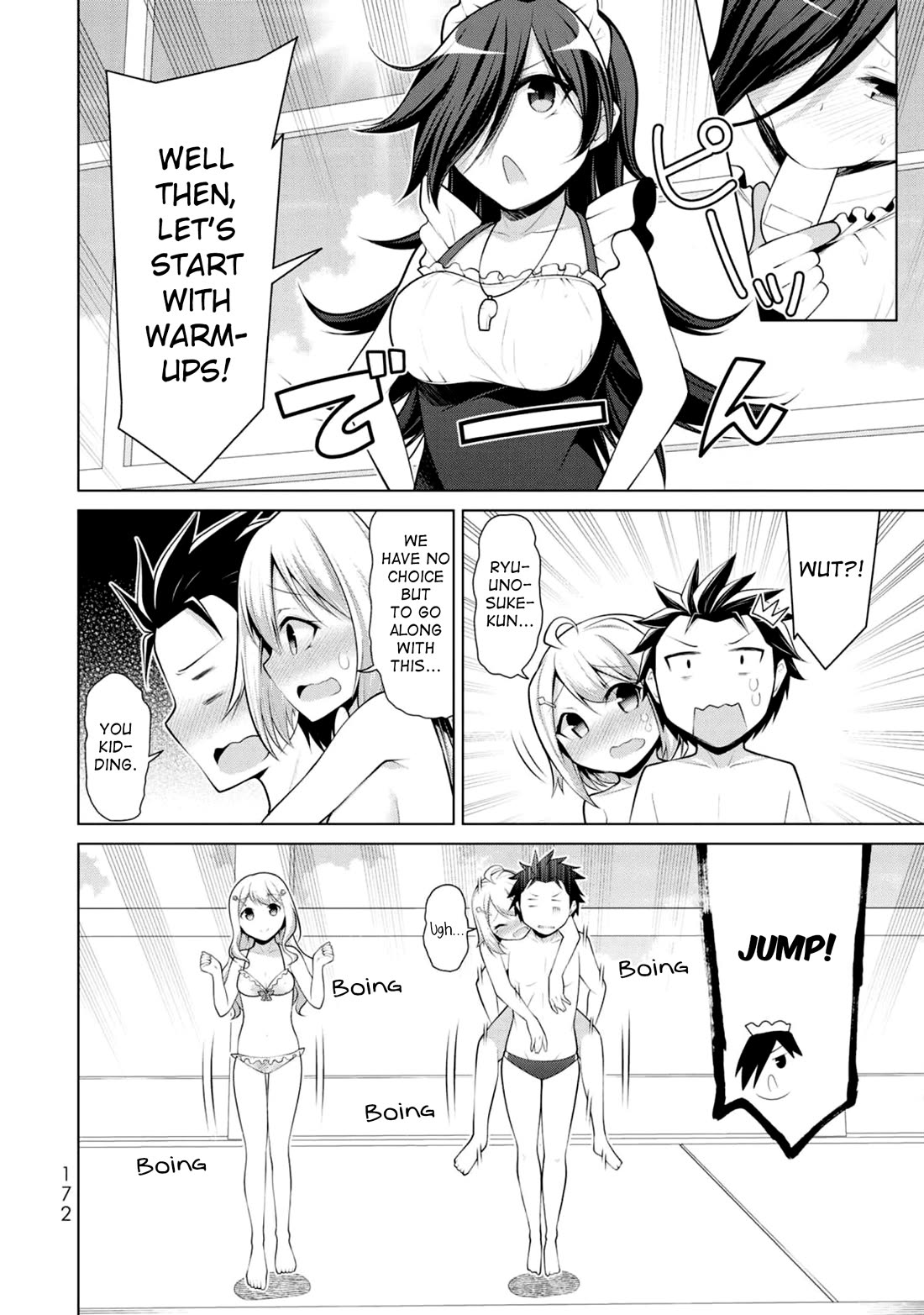 Koitsu-ra no Shoutai ga Onnada to Oredake ga Shitte Iru Chapter 6 page 13 - Chapter 6: Pool rangers, log on! Pool fusion, engage!
