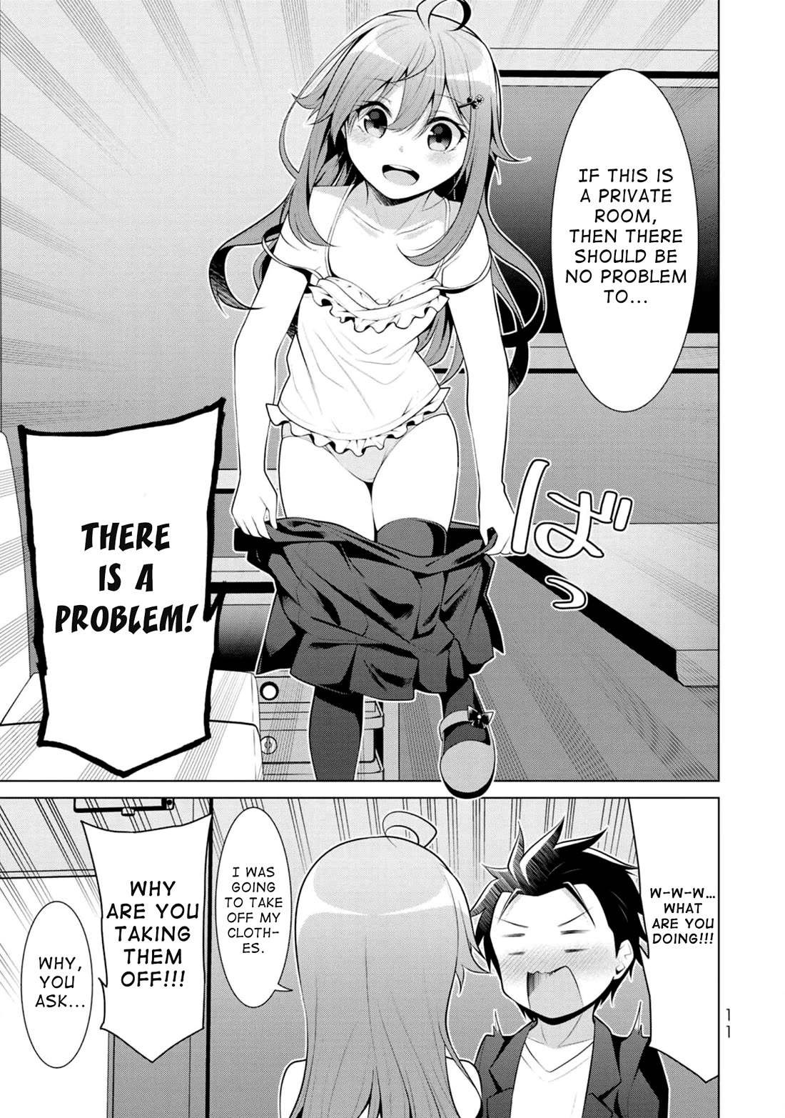 Koitsu-ra no Shoutai ga Onnada to Oredake ga Shitte Iru Chapter 7 page 10 - Chapter 7: Cross-Dressing Date: Batting & Docking