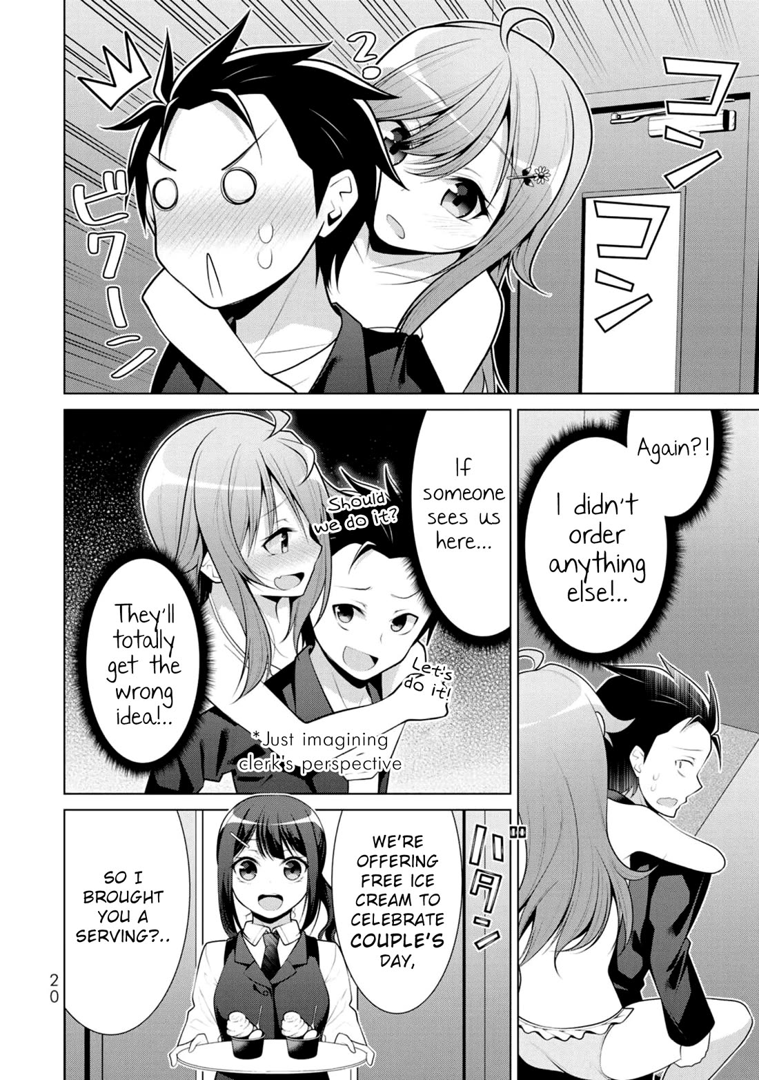 Koitsu-ra no Shoutai ga Onnada to Oredake ga Shitte Iru Chapter 7 page 19 - Chapter 7: Cross-Dressing Date: Batting & Docking