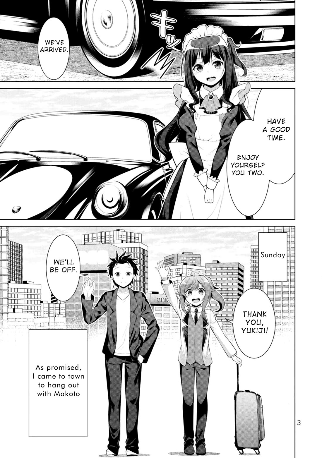 Koitsu-ra no Shoutai ga Onnada to Oredake ga Shitte Iru Chapter 7 page 2 - Chapter 7: Cross-Dressing Date: Batting & Docking