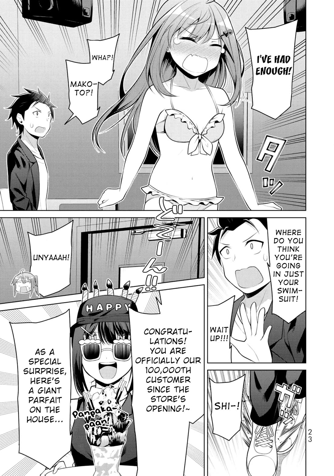 Koitsu-ra no Shoutai ga Onnada to Oredake ga Shitte Iru Chapter 7 page 22 - Chapter 7: Cross-Dressing Date: Batting & Docking