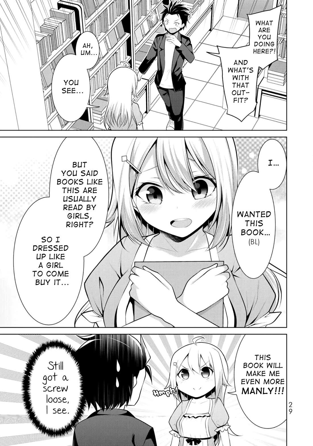 Koitsu-ra no Shoutai ga Onnada to Oredake ga Shitte Iru Chapter 7 page 28 - Chapter 7: Cross-Dressing Date: Batting & Docking