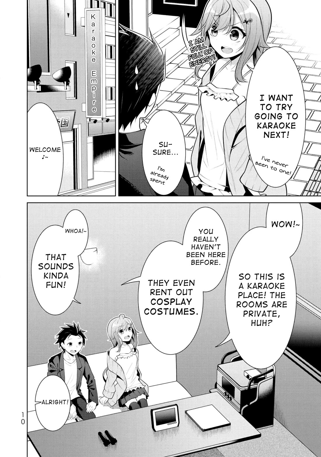 Koitsu-ra no Shoutai ga Onnada to Oredake ga Shitte Iru Chapter 7 page 9 - Chapter 7: Cross-Dressing Date: Batting & Docking