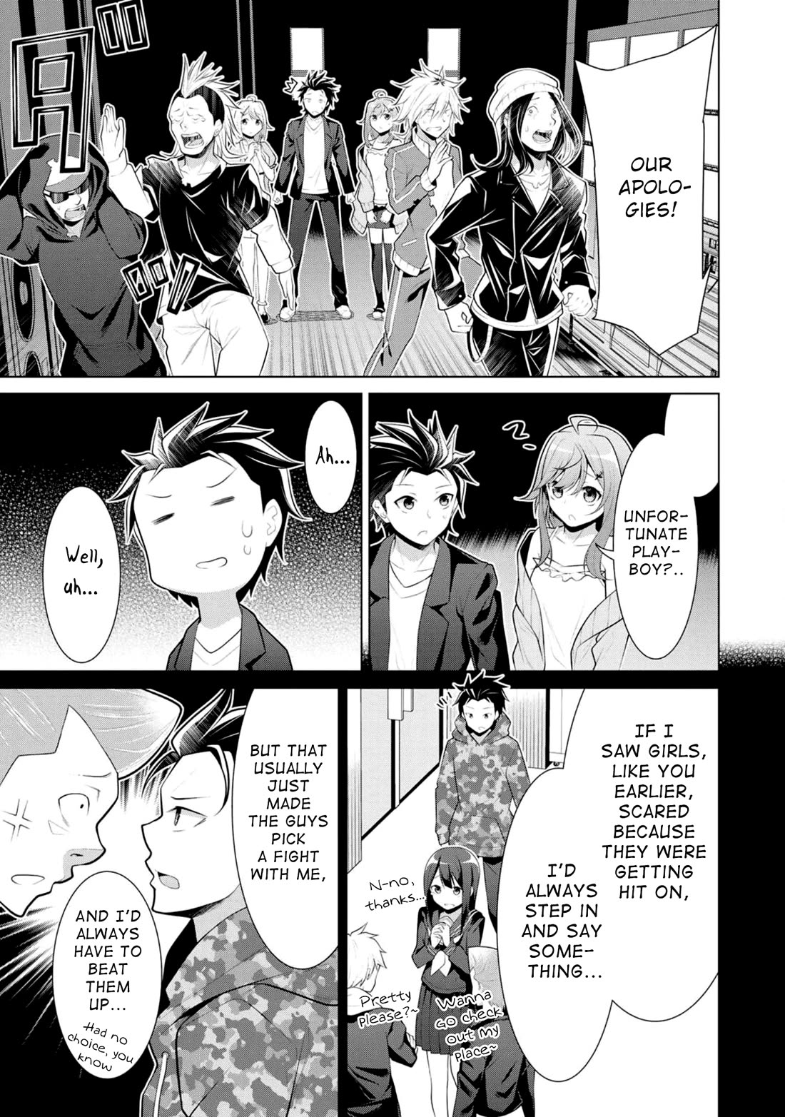 Koitsu-ra no Shoutai ga Onnada to Oredake ga Shitte Iru Chapter 8 page 20 - Chapter 8: The Knight Is An Unfortunate Playboy