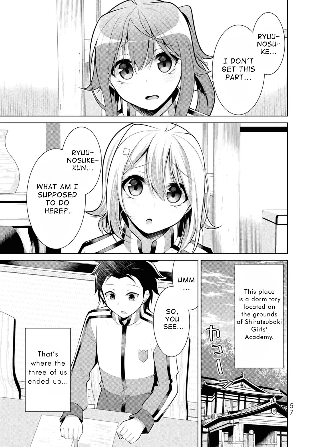 Koitsu-ra no Shoutai ga Onnada to Oredake ga Shitte Iru Chapter 9 page 1 - Chapter 9: Break the Bone and Show the Rare Treasure!