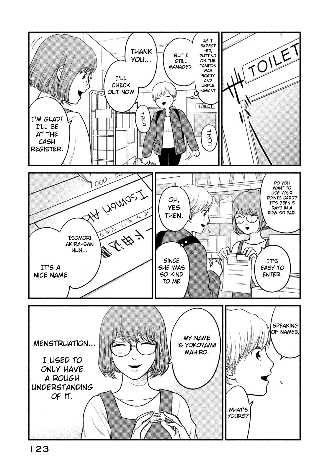 Kojinsa Arimasu Chapter 5 page 11 - Chapter 5: Menstruation
