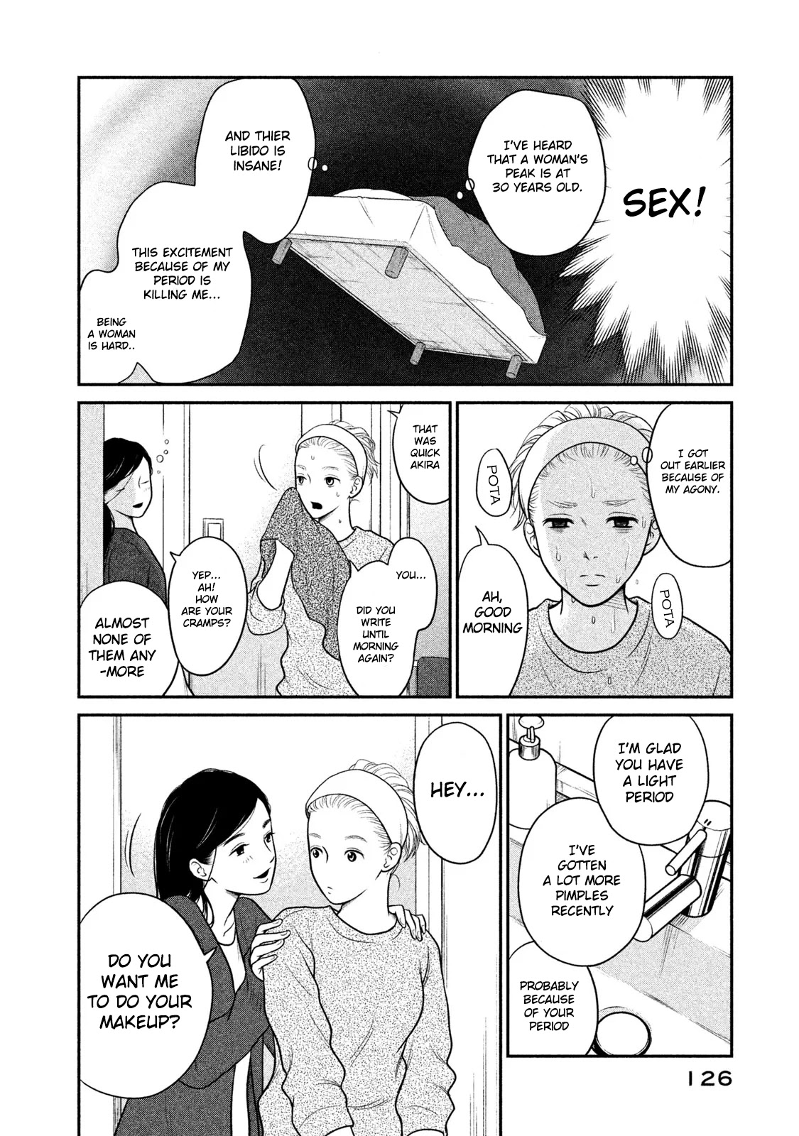 Kojinsa Arimasu Chapter 5 page 14 - Chapter 5: Menstruation