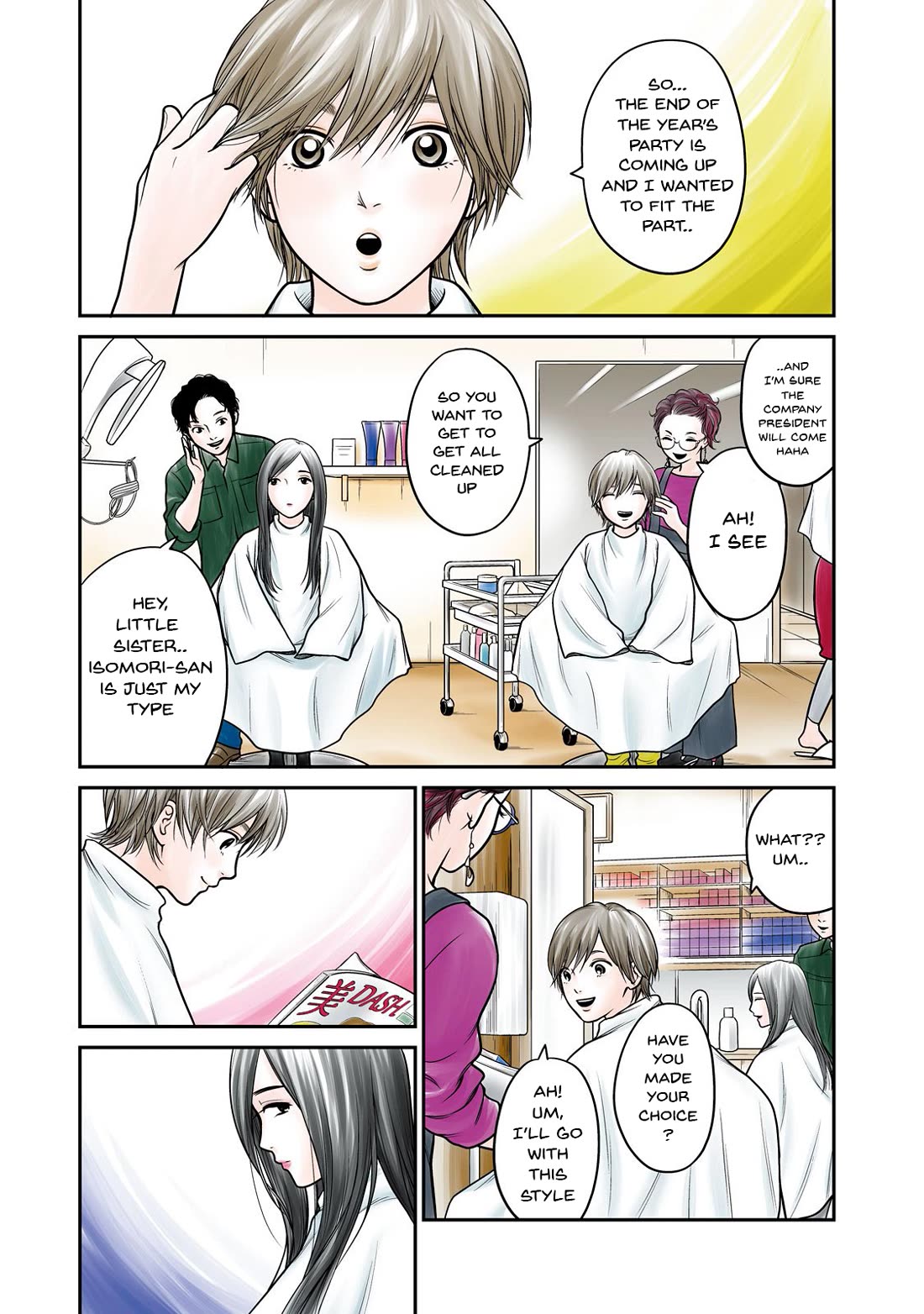 Kojinsa Arimasu Chapter 8 page 1 - Chapter 8: Preparation For...