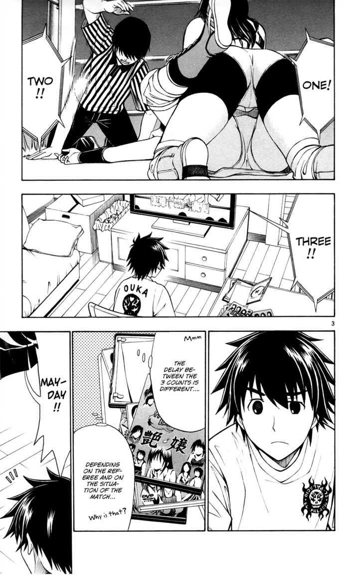 Koko ga Uwasa no El Palacio Chapter 16 page 7 - Chapter 16 : Both Love and Pro-Wrestling...