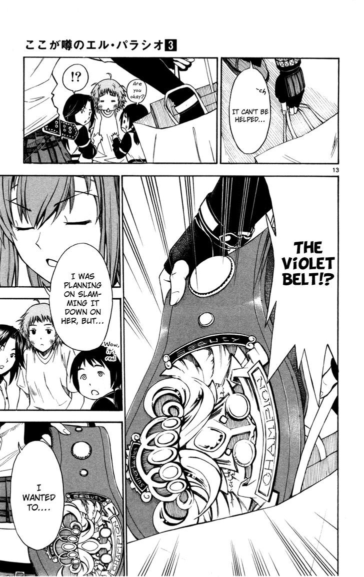 Koko ga Uwasa no El Palacio Chapter 23 page 13 - Chapter 23 : I'll Make You Wrestle