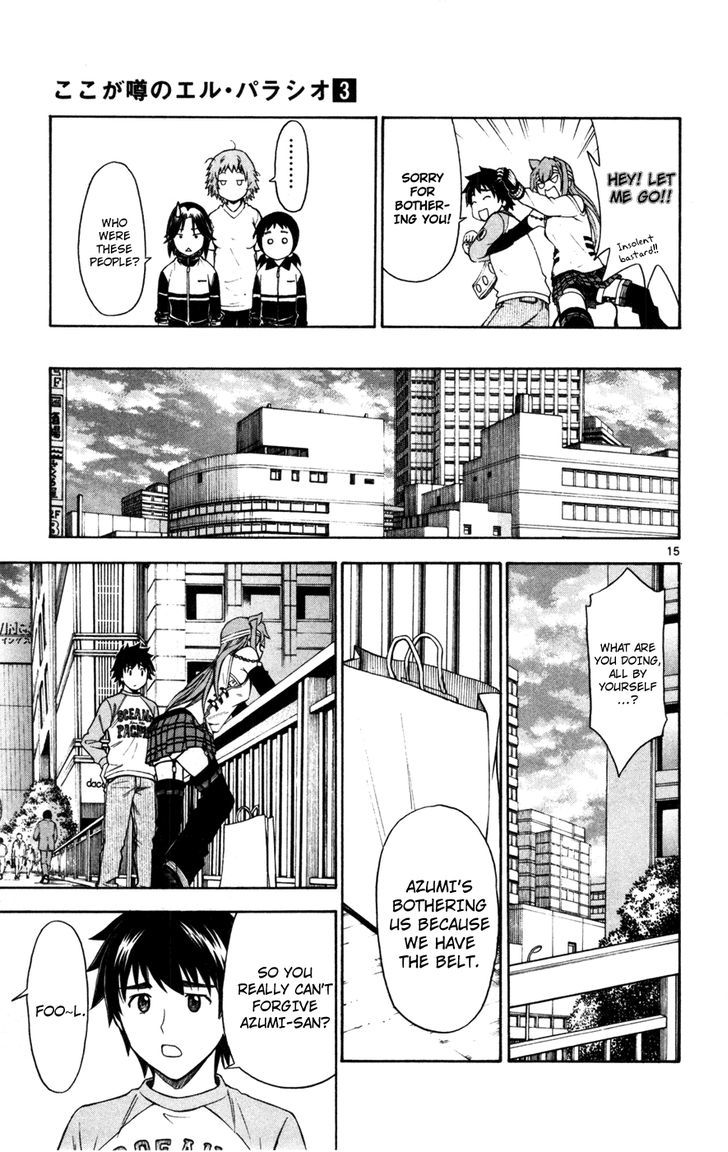 Koko ga Uwasa no El Palacio Chapter 23 page 15 - Chapter 23 : I'll Make You Wrestle