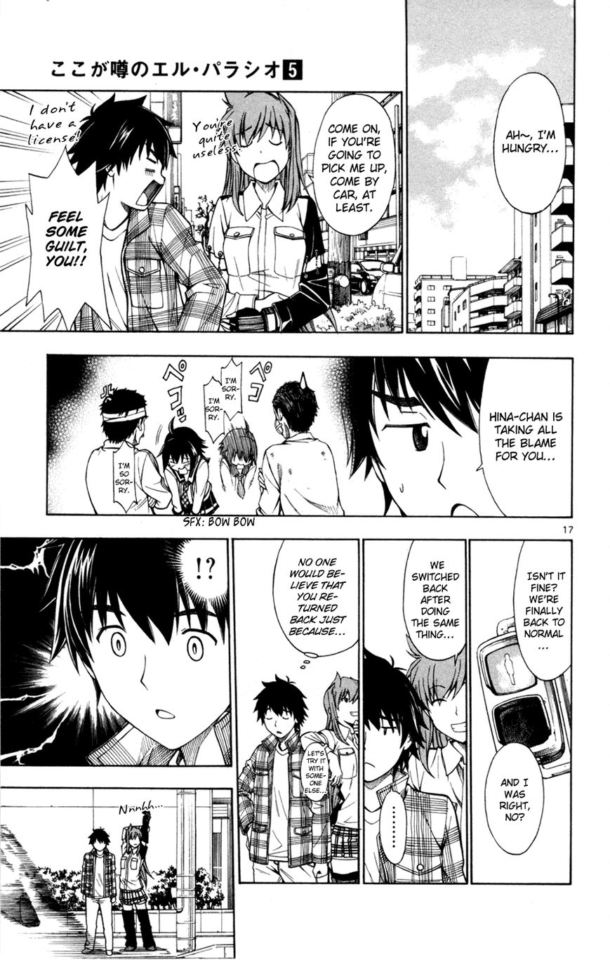 Koko ga Uwasa no El Palacio Chapter 36 page 18 - Chapter 36 : A Way to Return Things Back