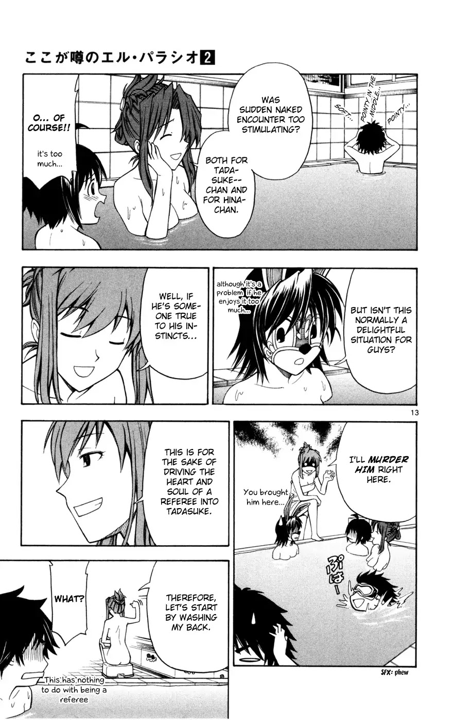 Koko ga Uwasa no El Palacio Chapter 9 page 13 - Chapter 9 : Foggy Training