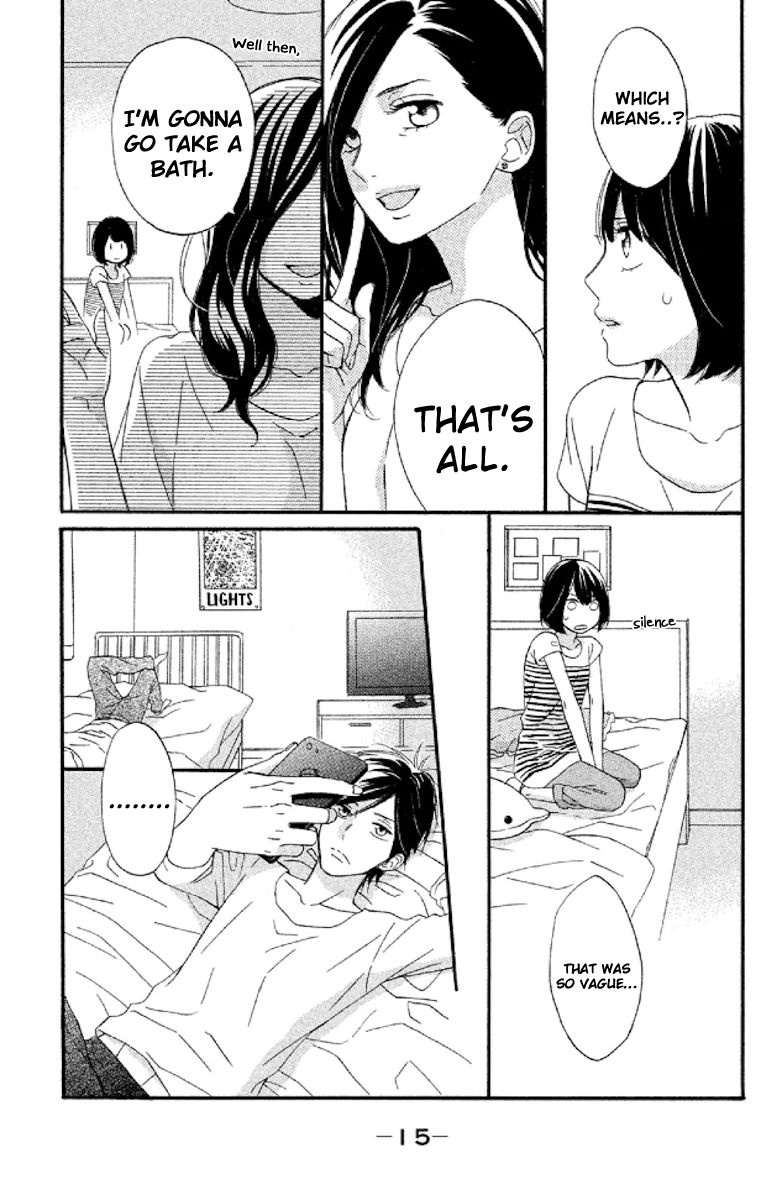 Koko Kara Saki wa NG! Chapter 5 page 15 - Chapter 5 : I can become his strength...