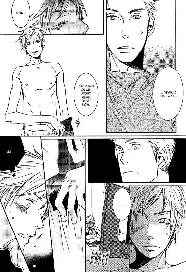 Koko ni Kiss Shite Chapter 1 page 21 - Chapter 1 : I Like You. I Like You. I Like You.
