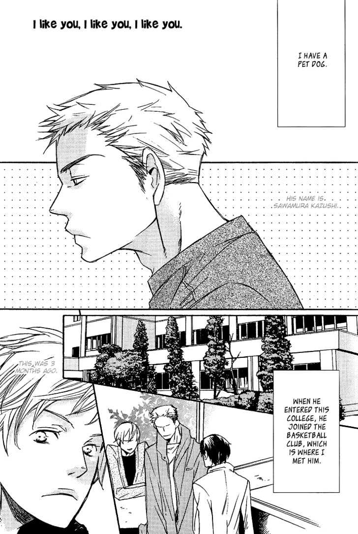 Koko ni Kiss Shite Chapter 1 page 5 - Chapter 1 : I Like You. I Like You. I Like You.