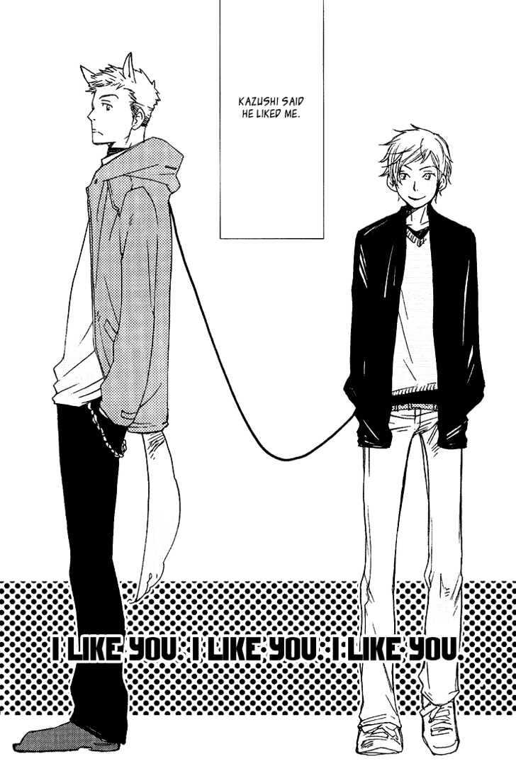 Koko ni Kiss Shite Chapter 1 page 6 - Chapter 1 : I Like You. I Like You. I Like You.