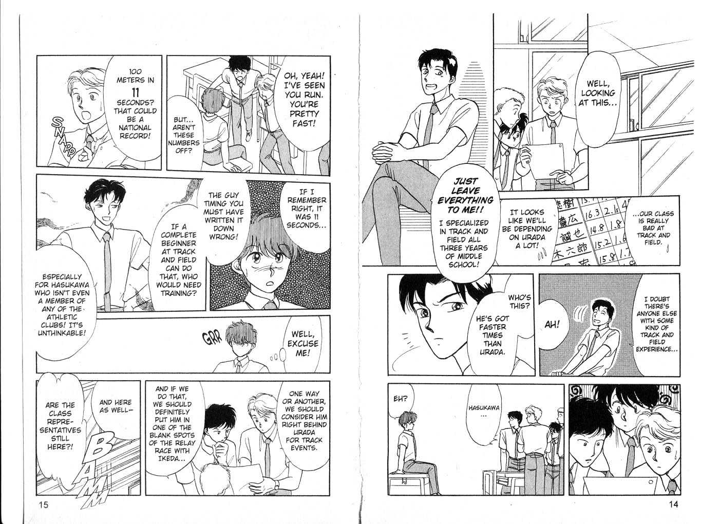 Koko wa Greenwood Chapter 3.1 page 9 - Vol.3 Chapter 1 : 1 The Power of Youth \ 2 The Tragedy of S \ 3 Target: Idol \ 4 Ne...