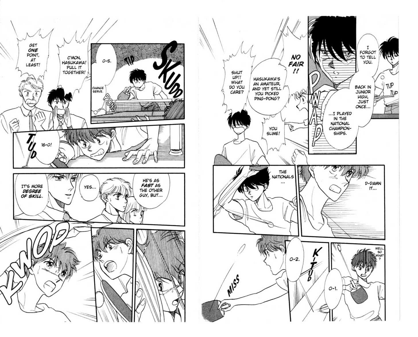 Koko wa Greenwood Chapter 5.1 page 14 - Vol.5 Chapter 1 : 1 Ping Pong Battle: Go for It, Hasukawa! \ 2-4 The Fun Starts Her...