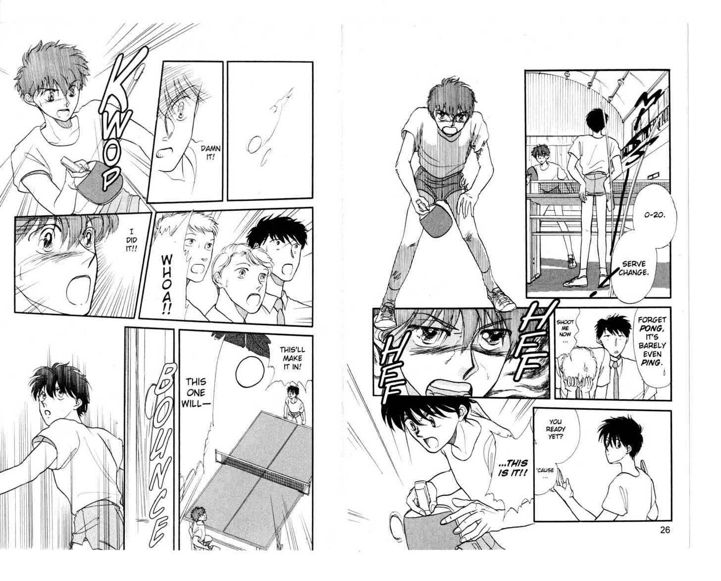 Koko wa Greenwood Chapter 5.1 page 15 - Vol.5 Chapter 1 : 1 Ping Pong Battle: Go for It, Hasukawa! \ 2-4 The Fun Starts Her...