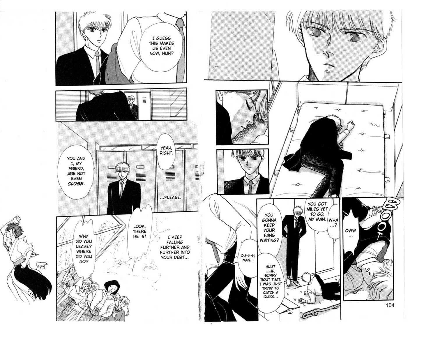 Koko wa Greenwood Chapter 5.1 page 54 - Vol.5 Chapter 1 : 1 Ping Pong Battle: Go for It, Hasukawa! \ 2-4 The Fun Starts Her...