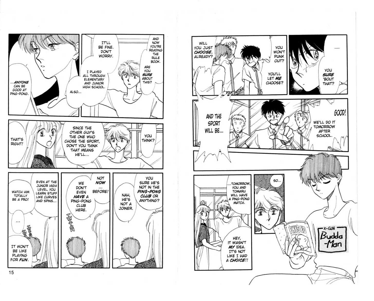Koko wa Greenwood Chapter 5.1 page 9 - Vol.5 Chapter 1 : 1 Ping Pong Battle: Go for It, Hasukawa! \ 2-4 The Fun Starts Her...