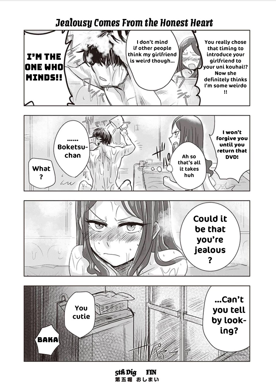 Kokohore Boketsu-chan Chapter 5 page 9 - Chapter 5: 5th Dig