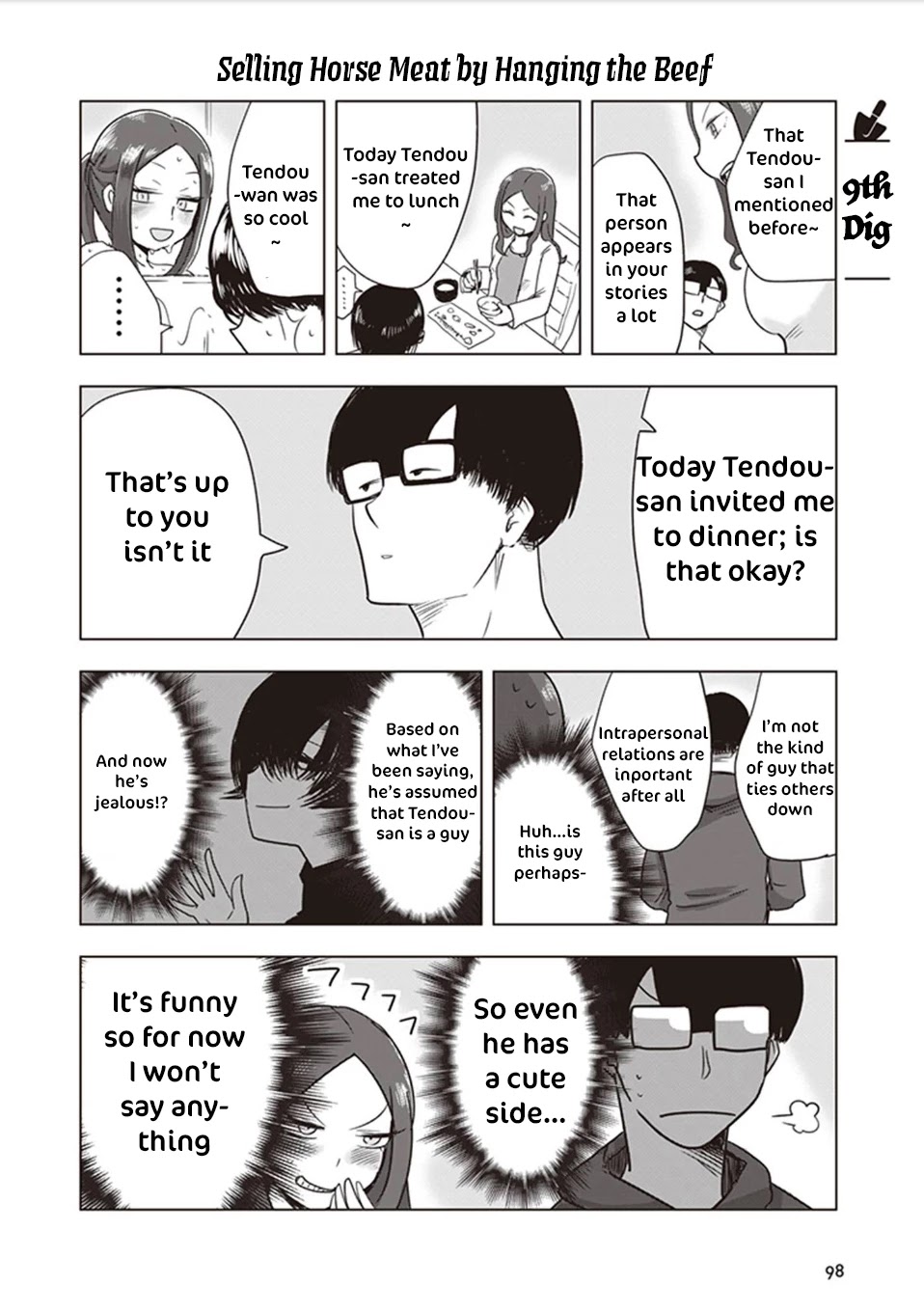 Kokohore Boketsu-chan Chapter 9 page 1 - Chapter 9