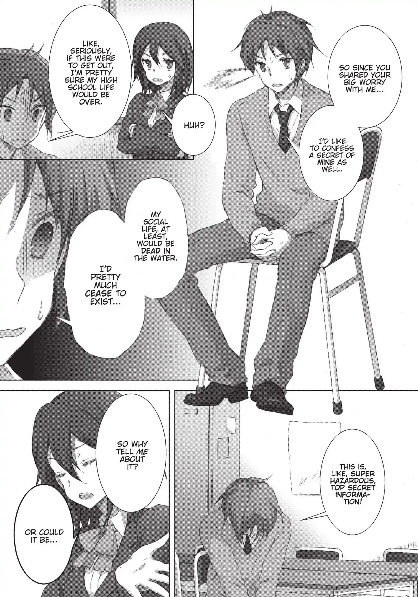 Kokoro Connect Chapter 10 page 3 - Chapter 10