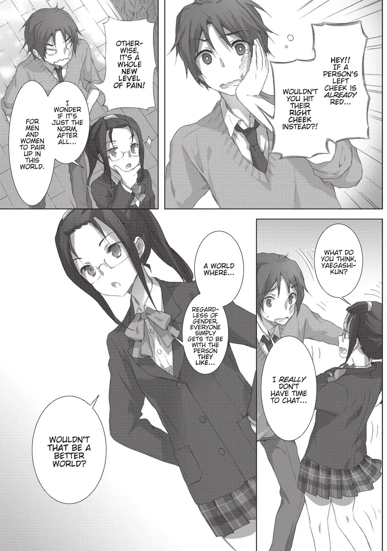 Kokoro Connect Chapter 12 page 17 - Chapter 12