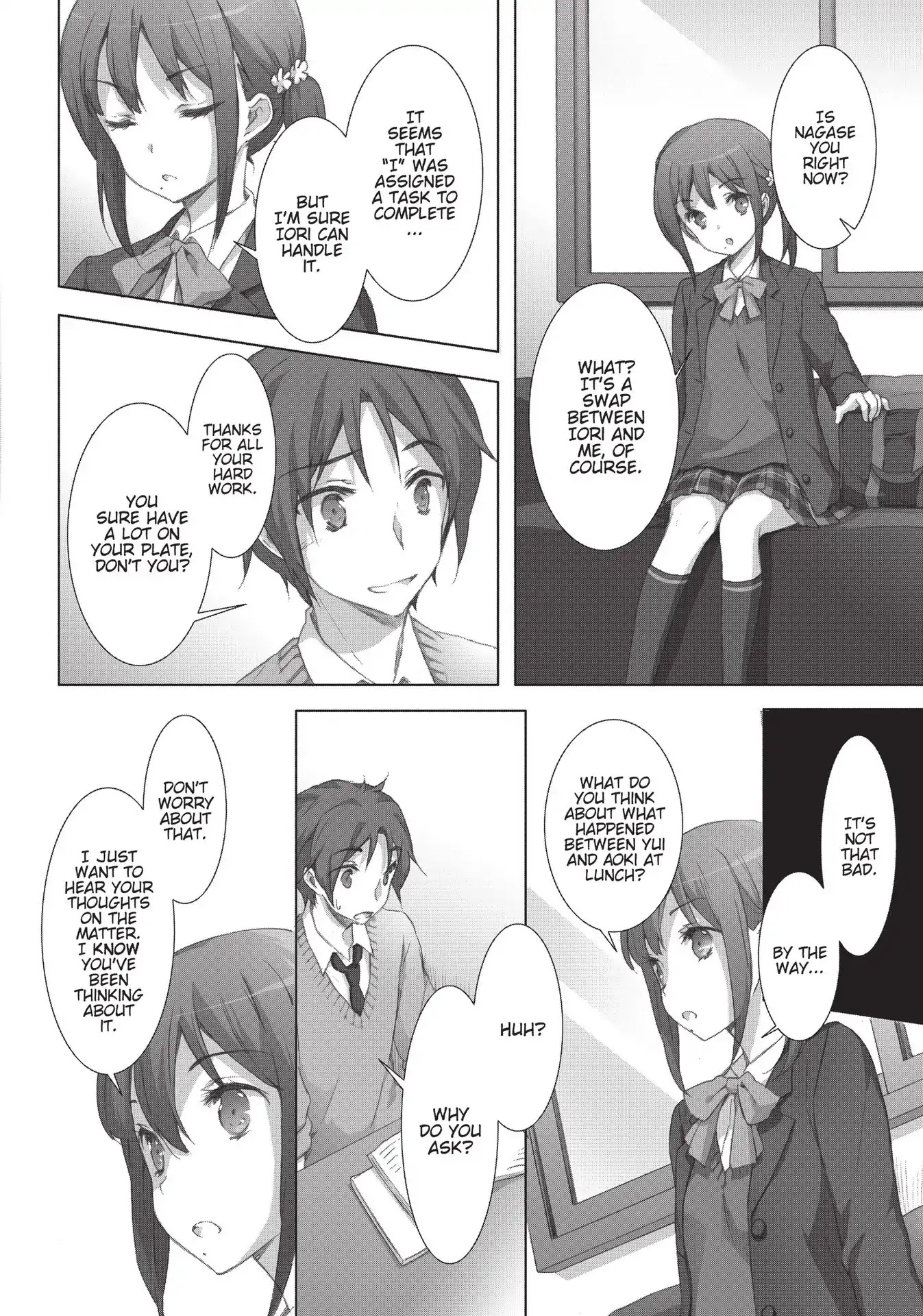 Kokoro Connect Chapter 12 page 4 - Chapter 12