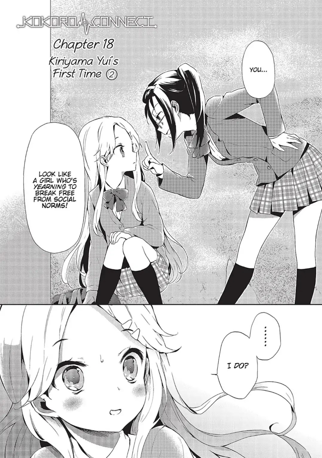 Kokoro Connect Chapter 18 page 1 - Chapter 18