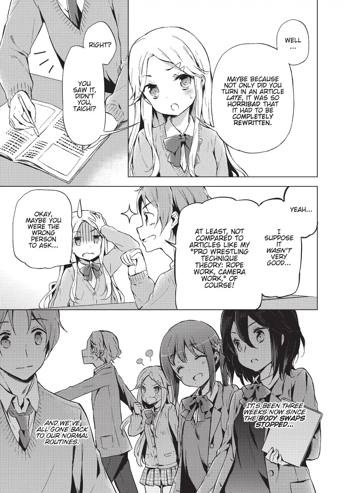 Kokoro Connect Chapter 22 page 5 - Chapter 22