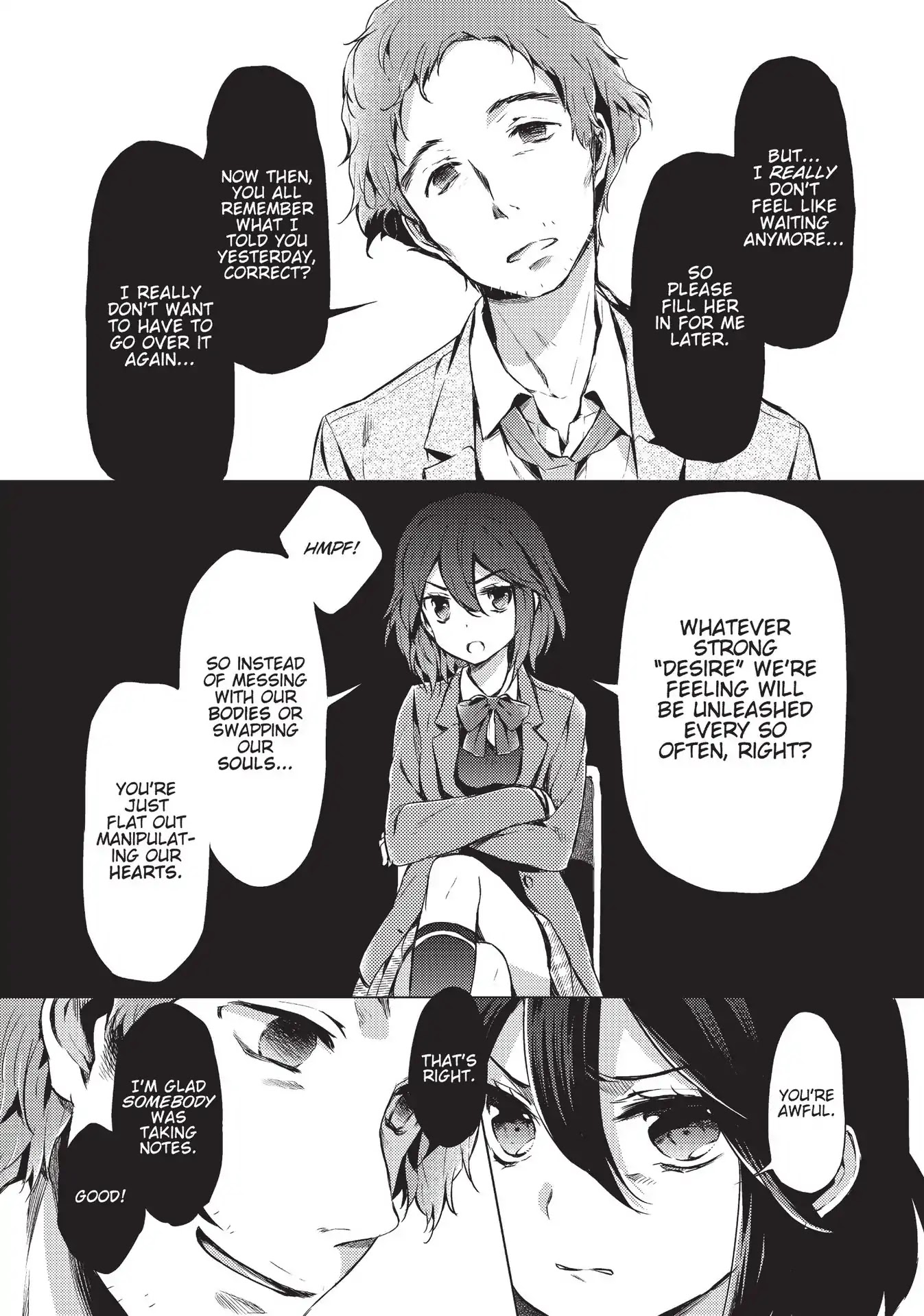 Kokoro Connect Chapter 24 page 13 - Chapter 24