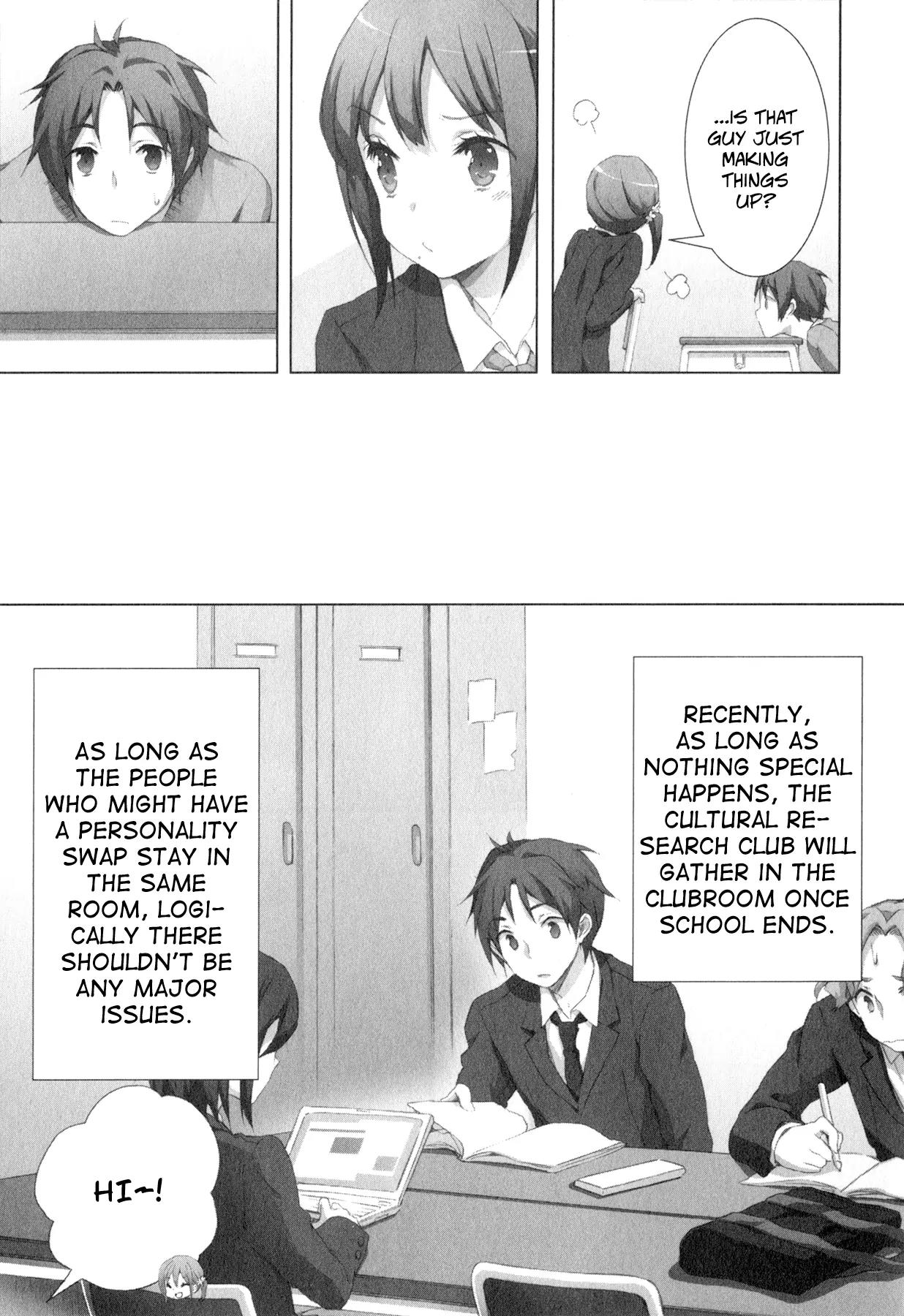 Kokoro Connect Chapter 7 page 10 - Chapter 7