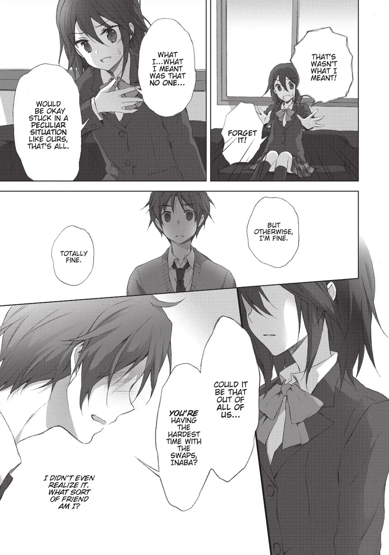 Kokoro Connect Chapter 9 page 3 - Chapter 9