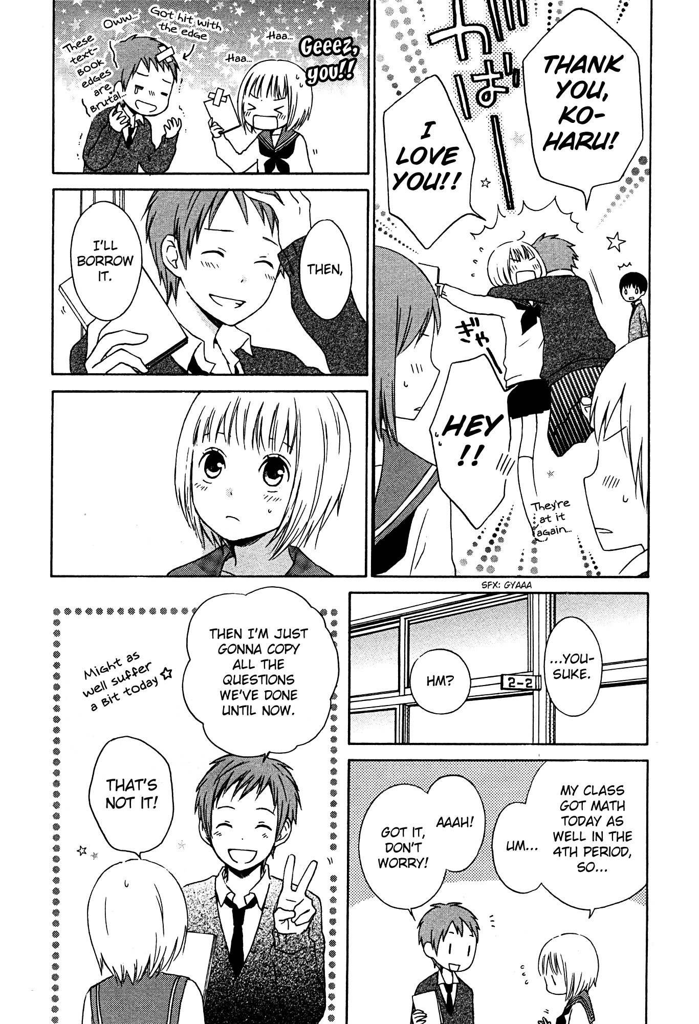 Kokoro Kimiiro Sakura Iro Chapter 1 page 18 - Chapter 1