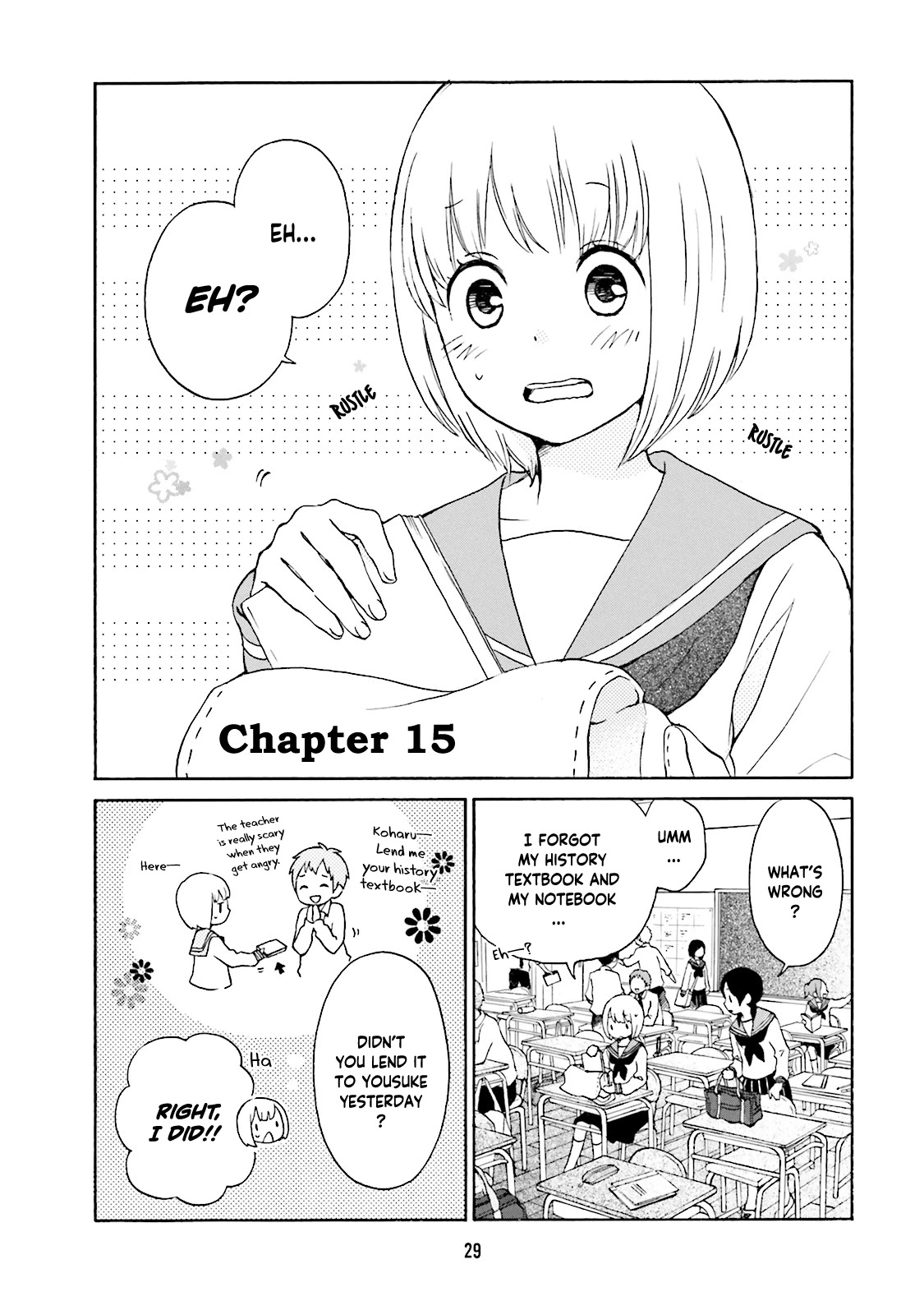 Kokoro Kimiiro Sakura Iro Chapter 15 page 3 - Chapter 15