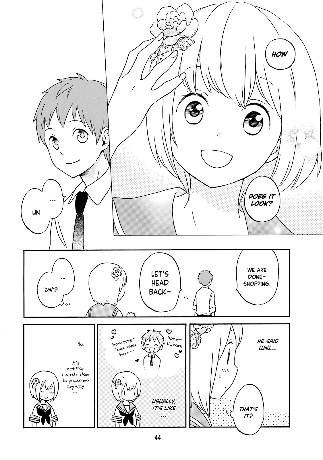 Kokoro Kimiiro Sakura Iro Chapter 16 page 12 - Chapter 16