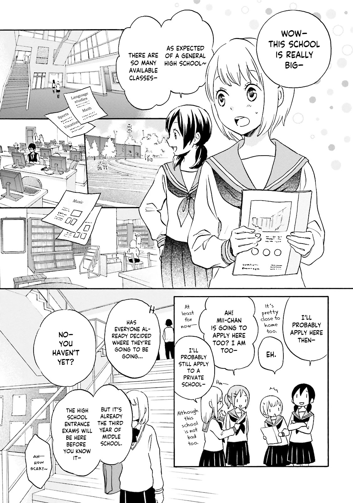 Kokoro Kimiiro Sakura Iro Chapter 28 page 5 - Chapter 28