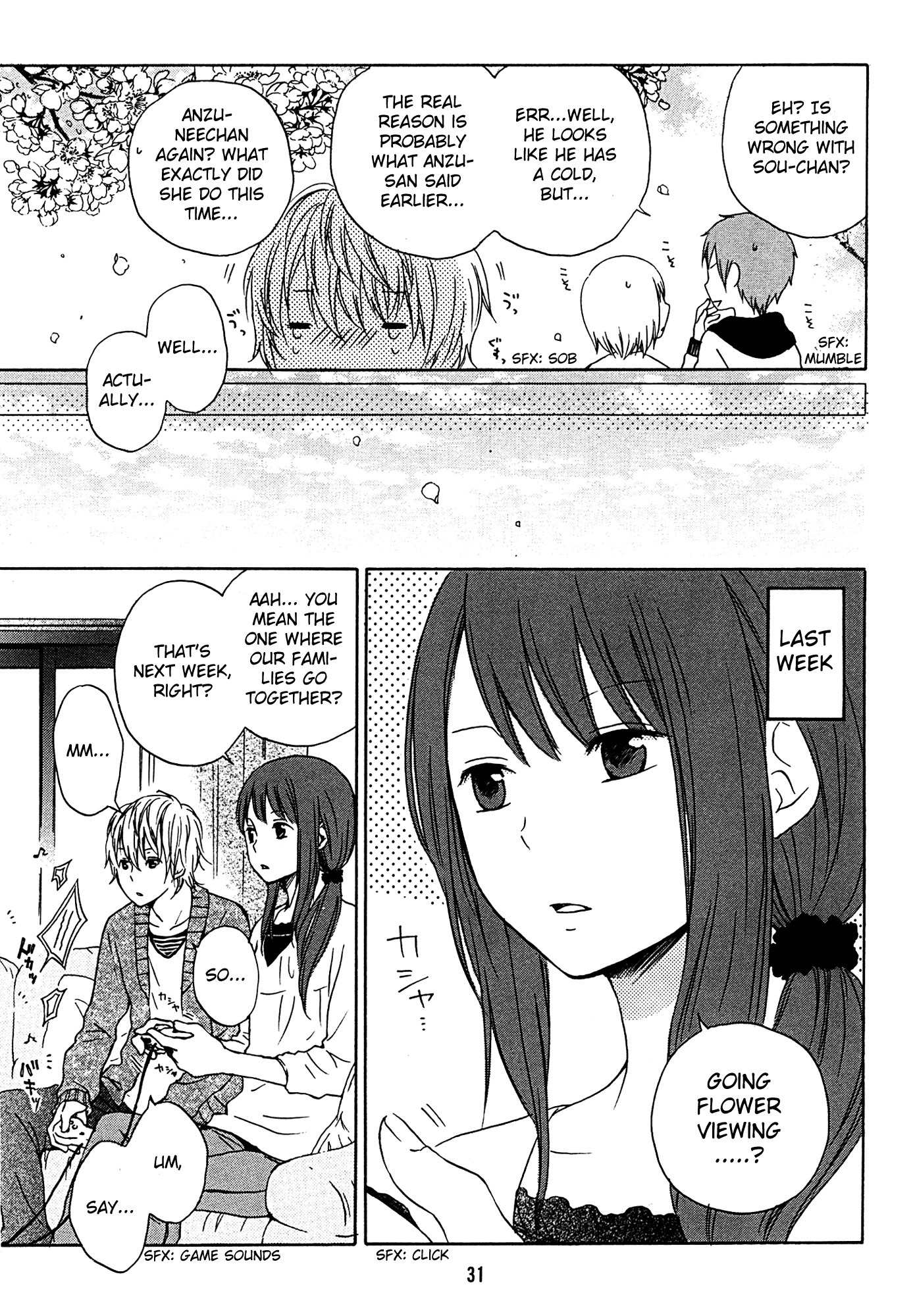 Kokoro Kimiiro Sakura Iro Chapter 3 page 4 - Chapter 3