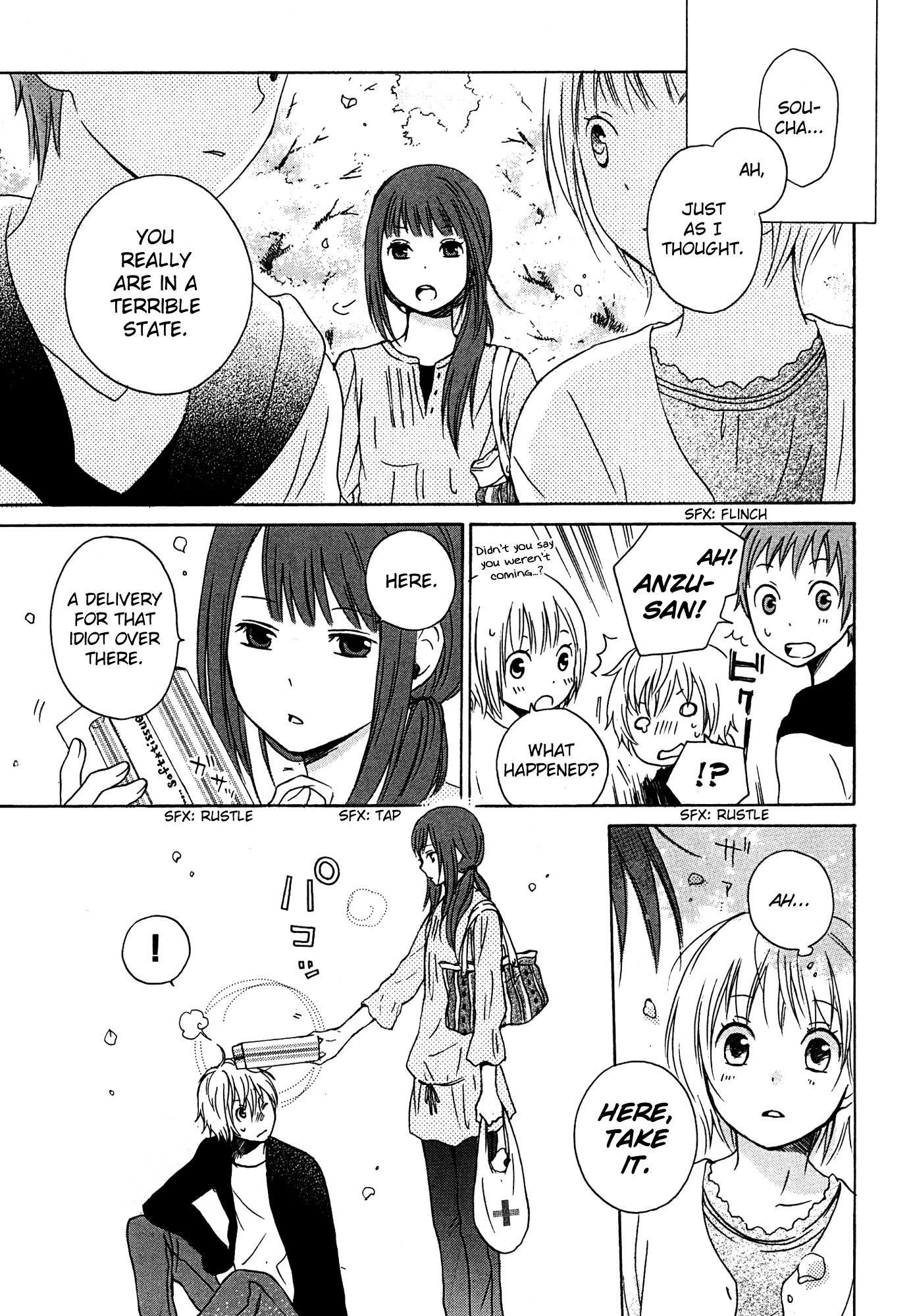 Kokoro Kimiiro Sakura Iro Chapter 3 page 8 - Chapter 3