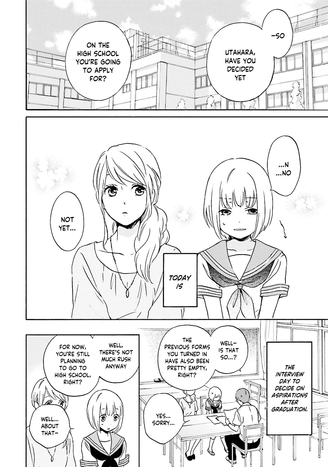 Kokoro Kimiiro Sakura Iro Chapter 31 page 3 - Chapter 31