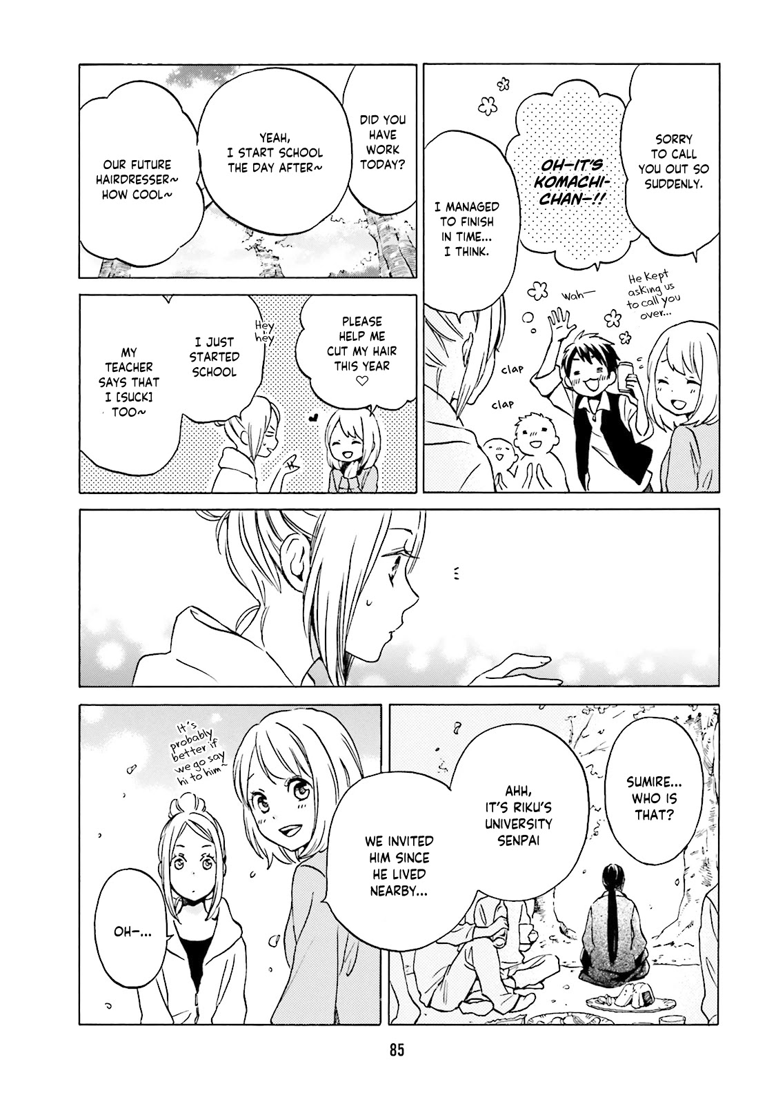 Kokoro Kimiiro Sakura Iro Chapter 33 page 6 - Chapter 33