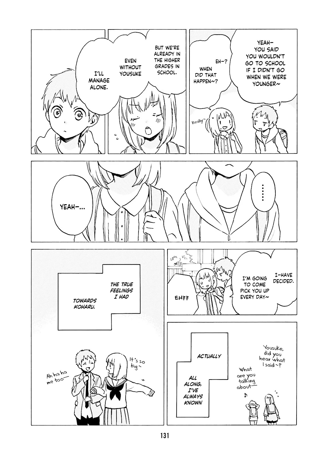 Kokoro Kimiiro Sakura Iro Chapter 36 page 7 - Chapter 36