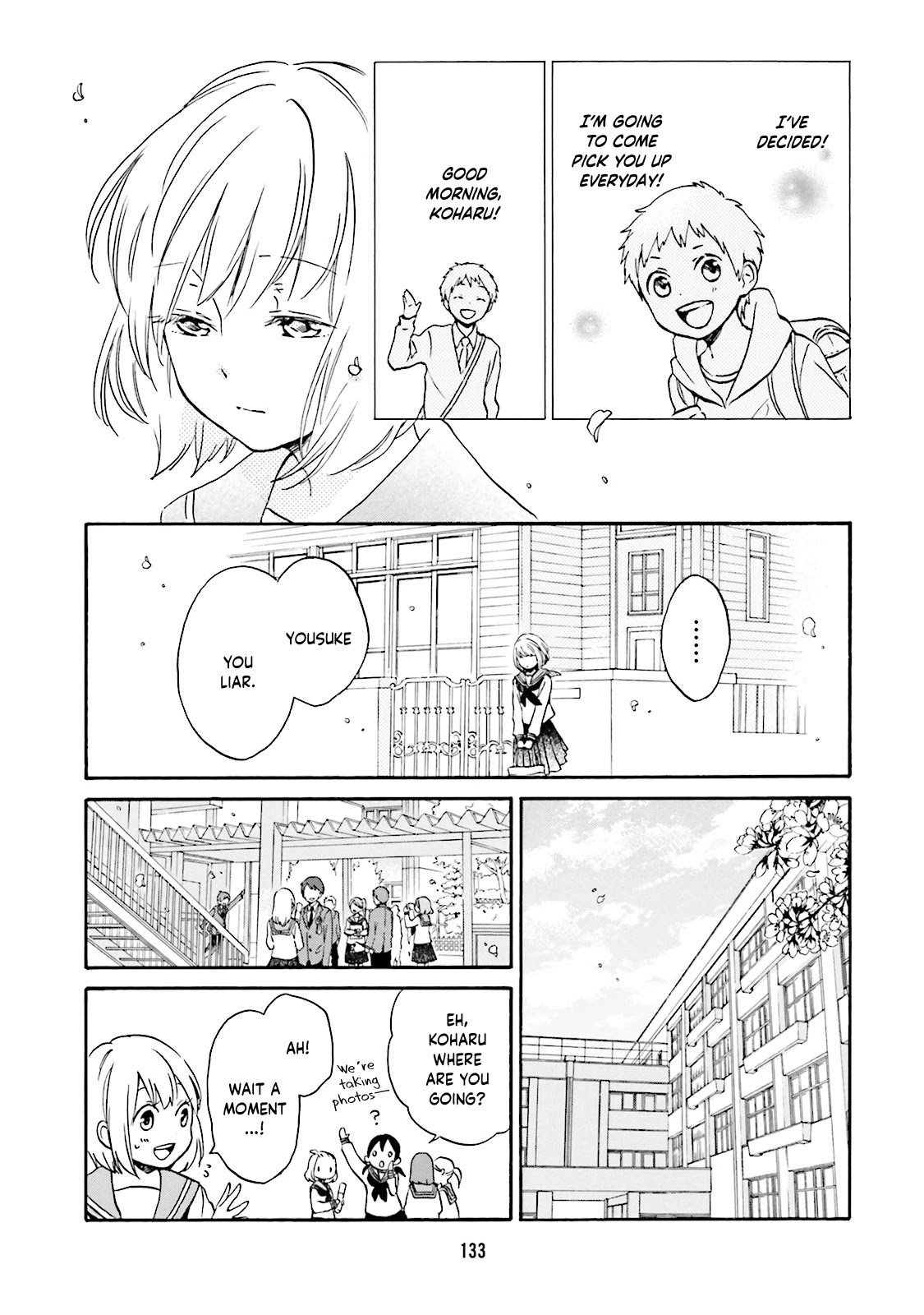 Kokoro Kimiiro Sakura Iro Chapter 36 page 9 - Chapter 36