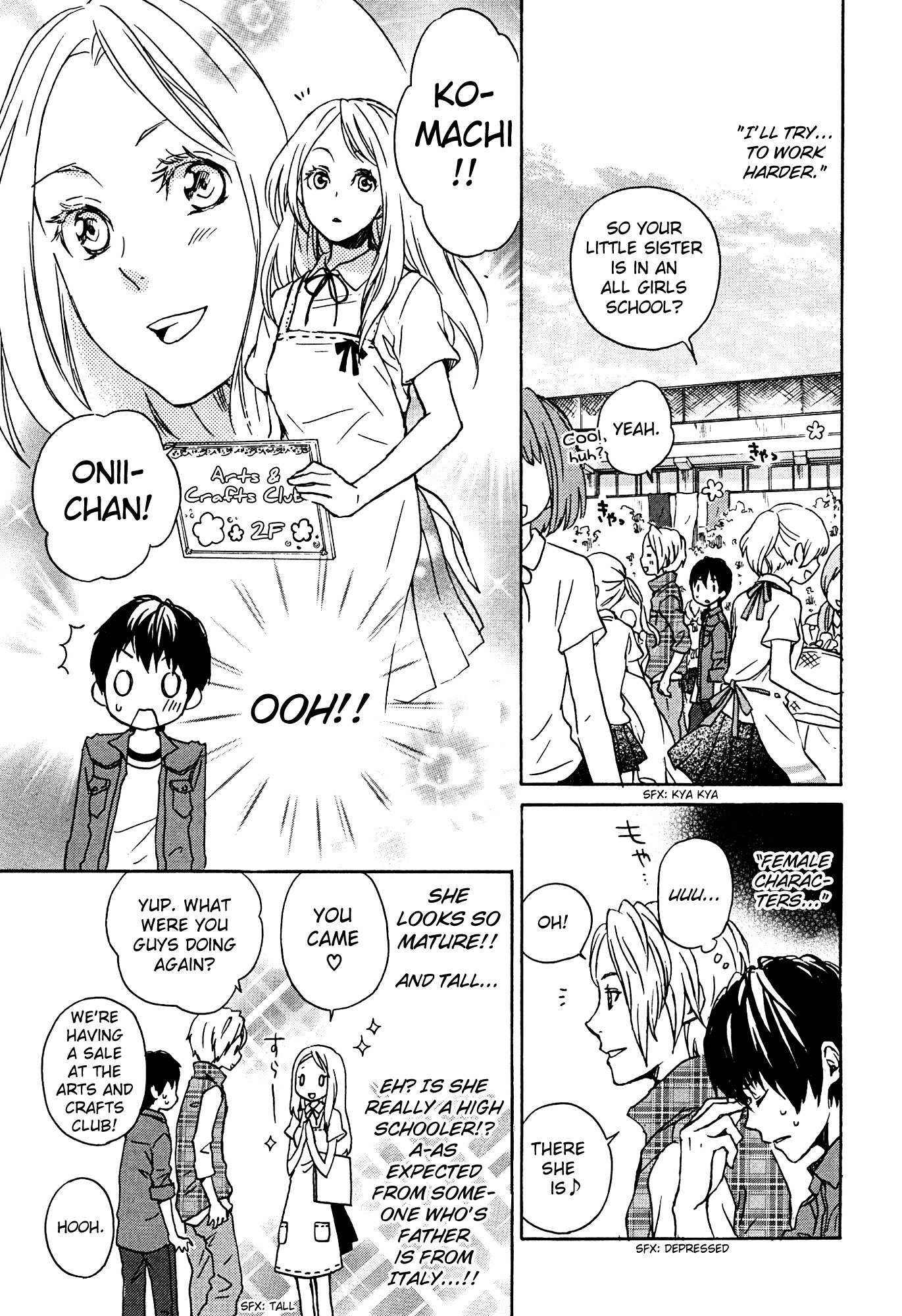 Kokoro Kimiiro Sakura Iro Chapter 8 page 6 - Chapter 8