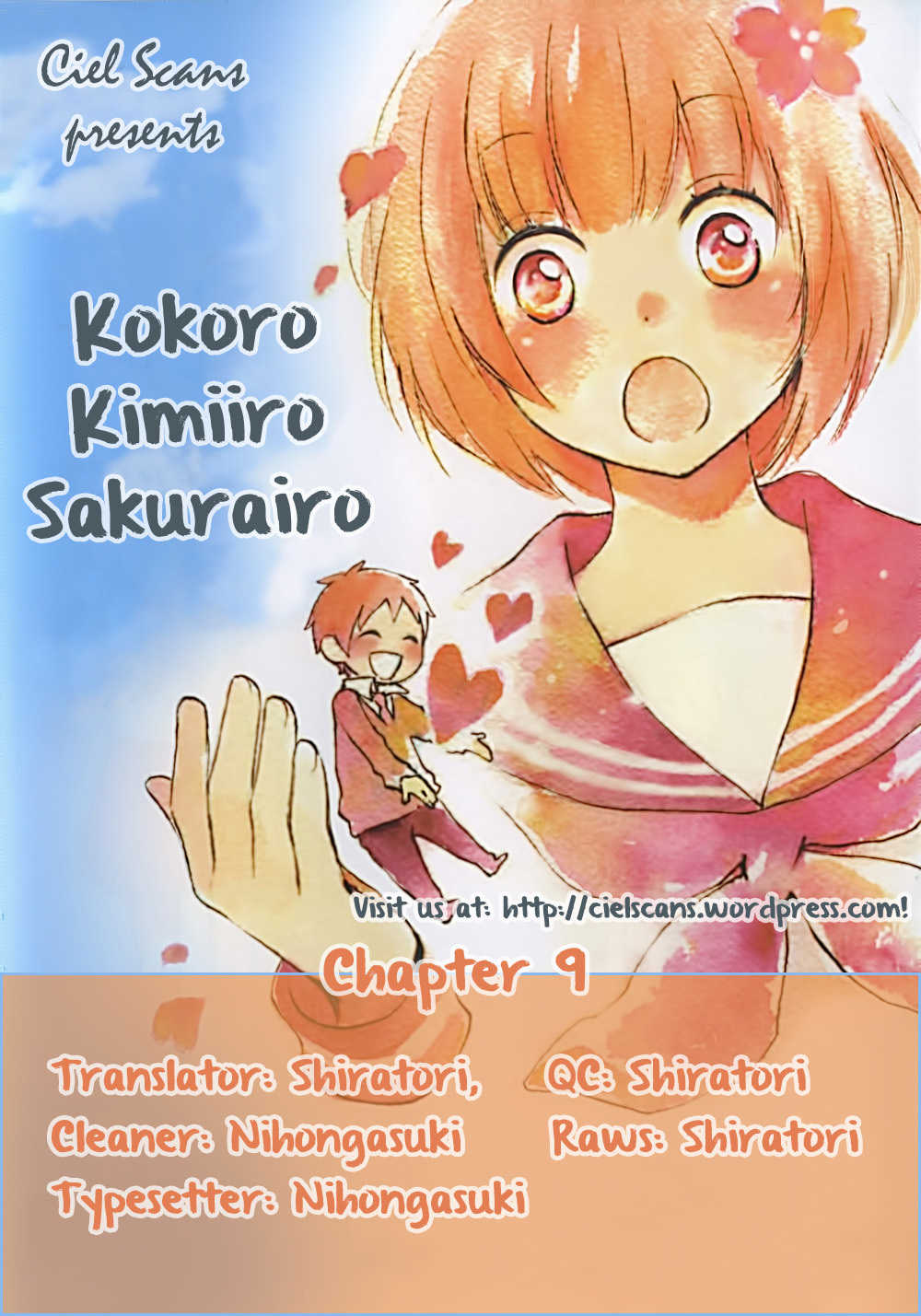 Kokoro Kimiiro Sakura Iro Chapter 9 page 1 - Chapter 9
