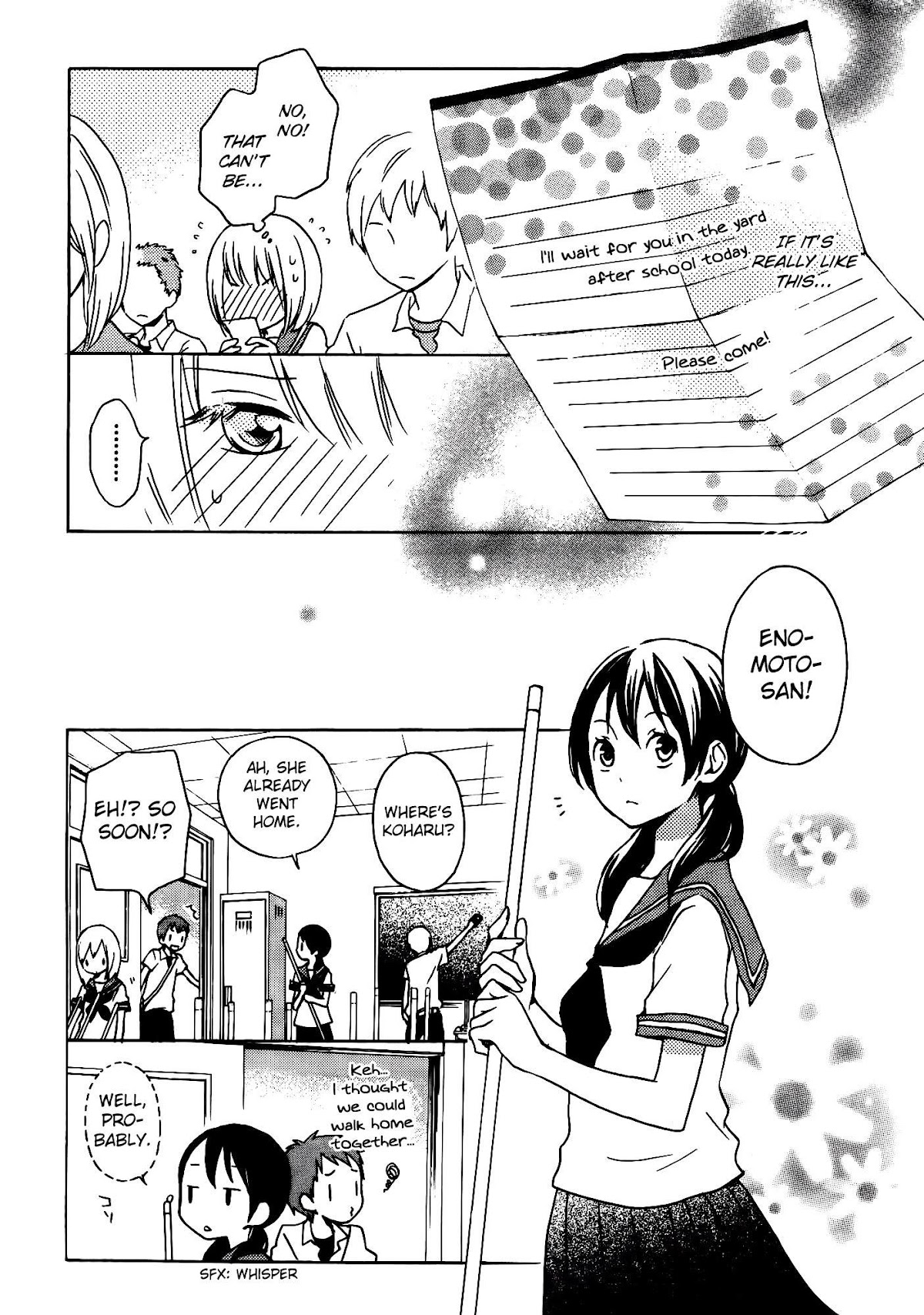 Kokoro Kimiiro Sakura Iro Chapter 9 page 8 - Chapter 9