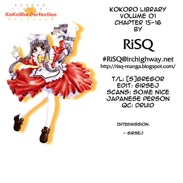 Kokoro Library Chapter 15 page 13 - Chapter 15 : 015-016